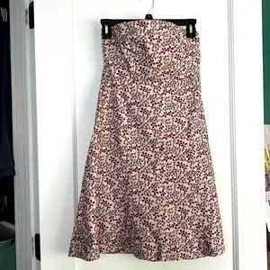 Strapless Summer Dress